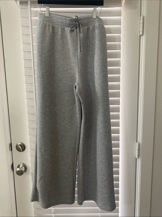 all in motion Pants - All in motion (Target) Gray Wide-Leg Fleece Sweatpants